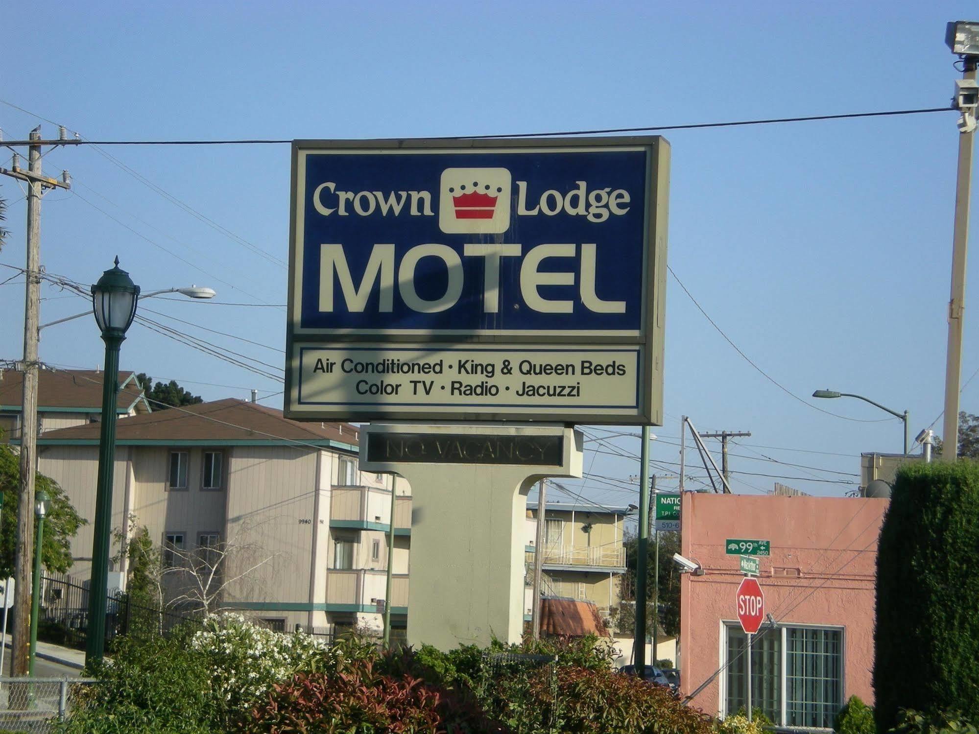 Crown Lodge Motel Oakland Eksteriør billede